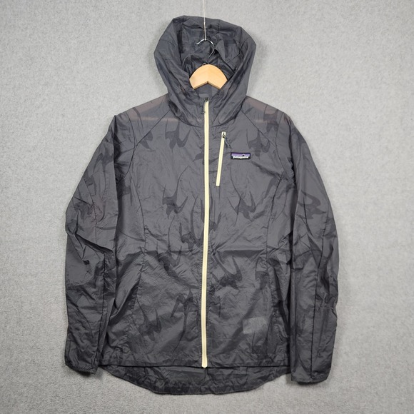 Patagonia Houdini Jacket Womens Medium Tropi Bird Plume Ultra Lightweight Hiking - Picture 2 of 12